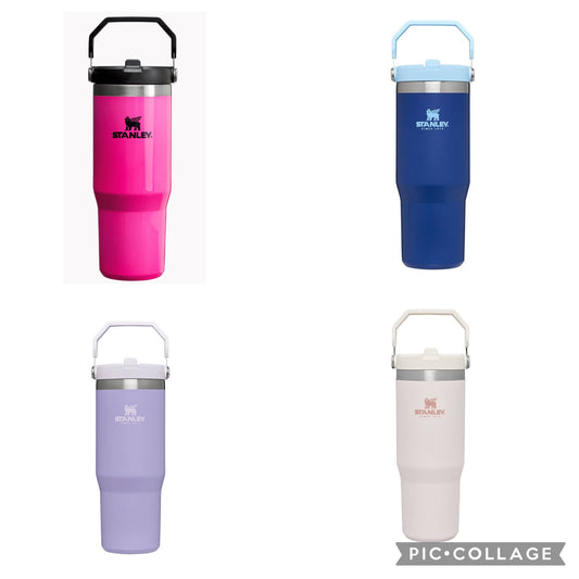 Chill & Sip: Custom 30oz Stanley ICEFLOW Tumbler