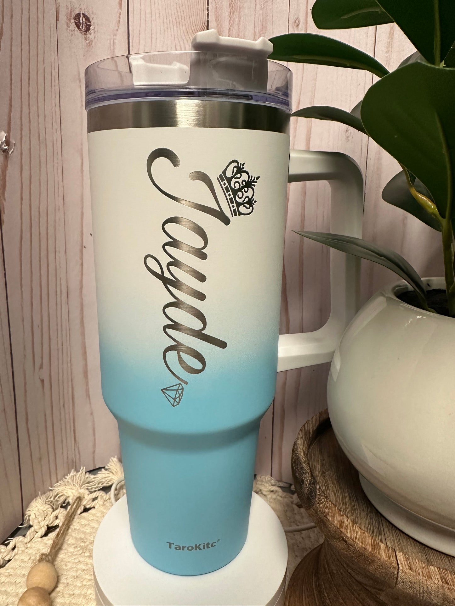 Engraved Name on tumbler