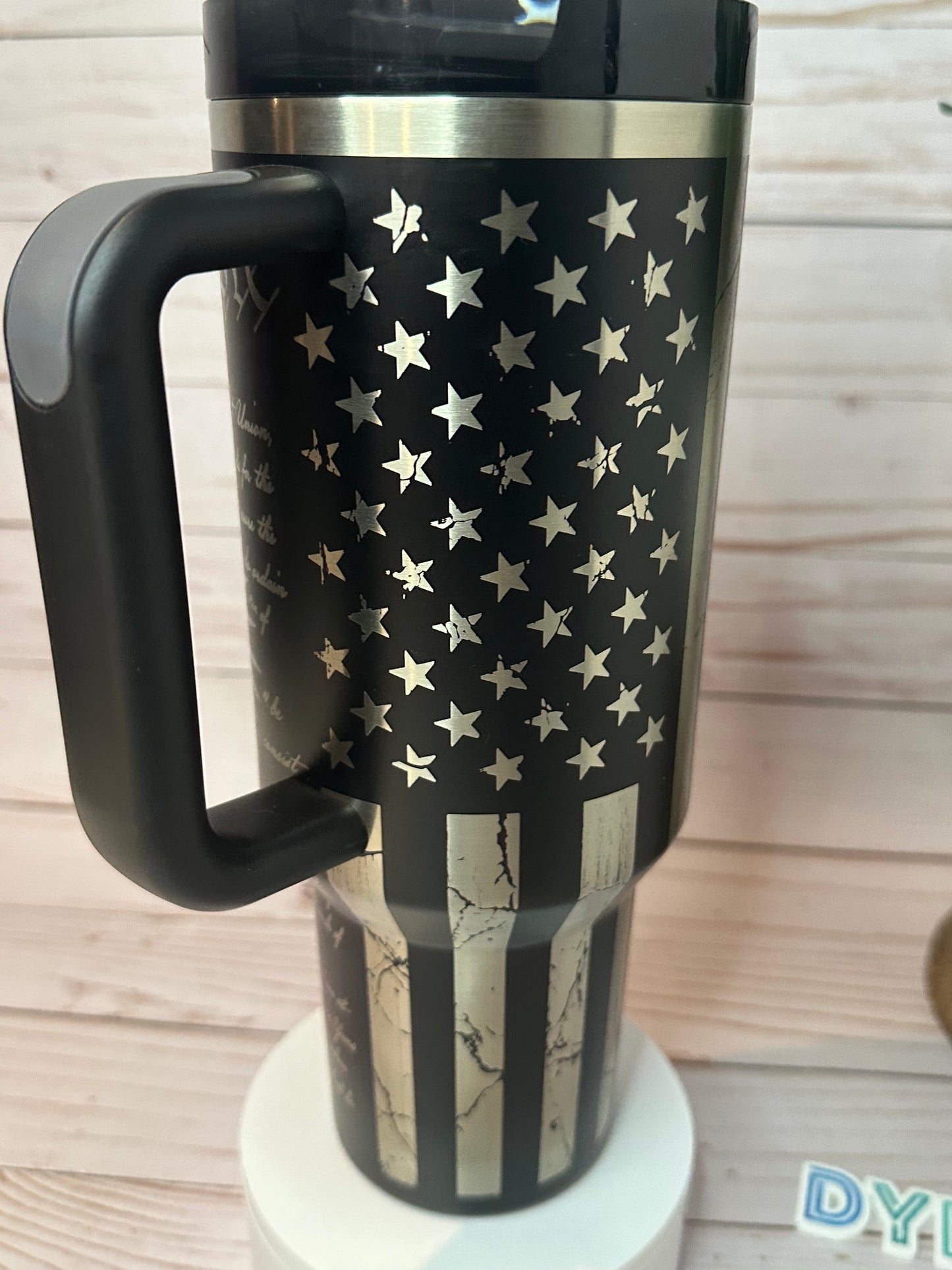 Stars & Sips: Custom Stanley Freedom Tumbler