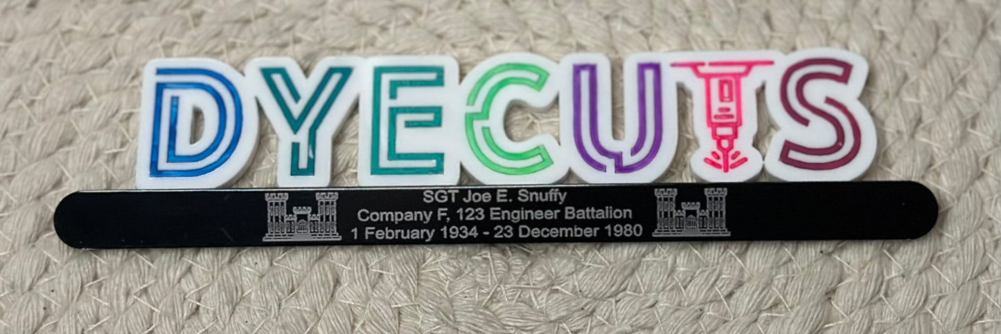 In Loving Memory: Custom Engraved Memorial Bracelet