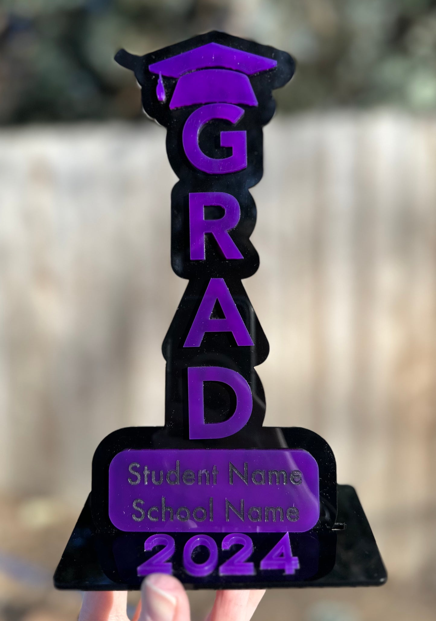 Cap Off the Memories: Custom Graduation Tassel Holder