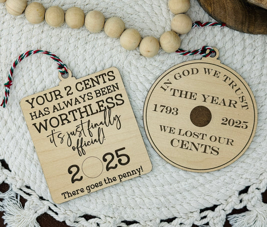 Penny Ornament
