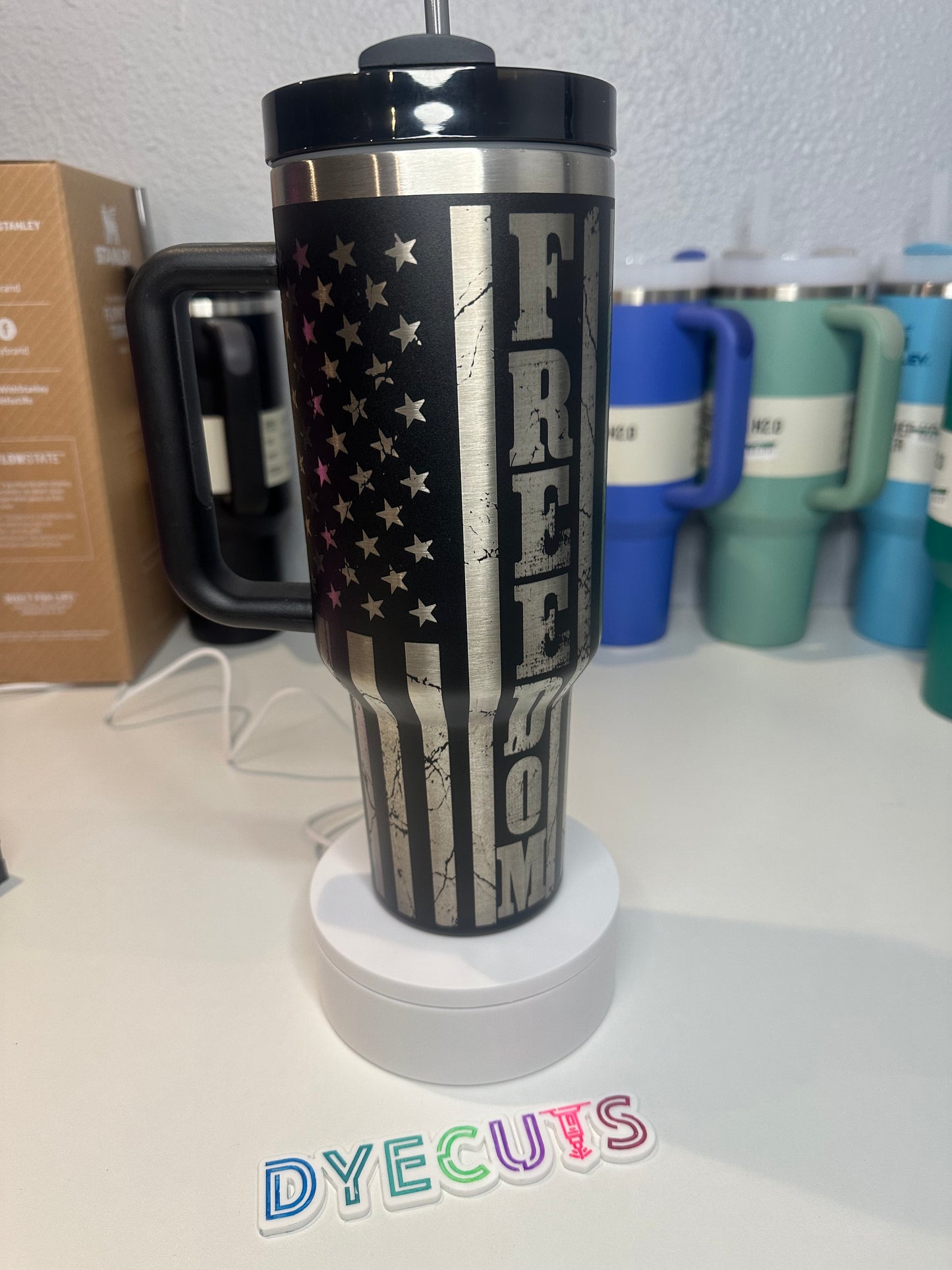 Custom Tumbler Engraving