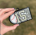 Custom Acrylic Sports Name Tag