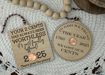 Penny Ornament