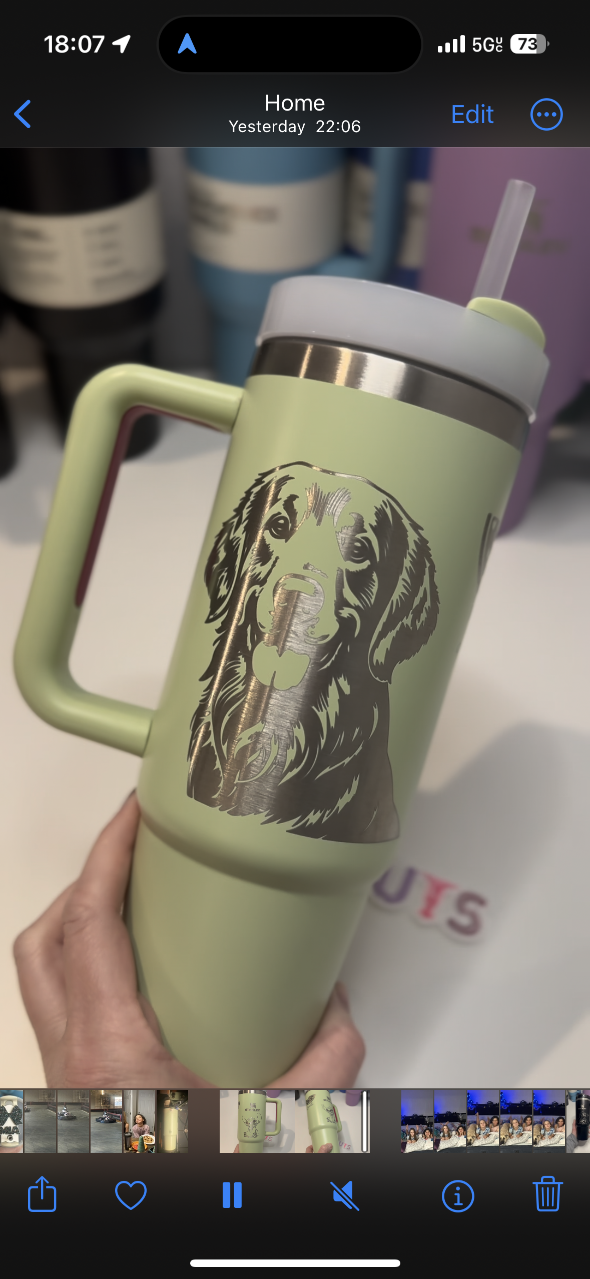 Custom Tumbler Engraving