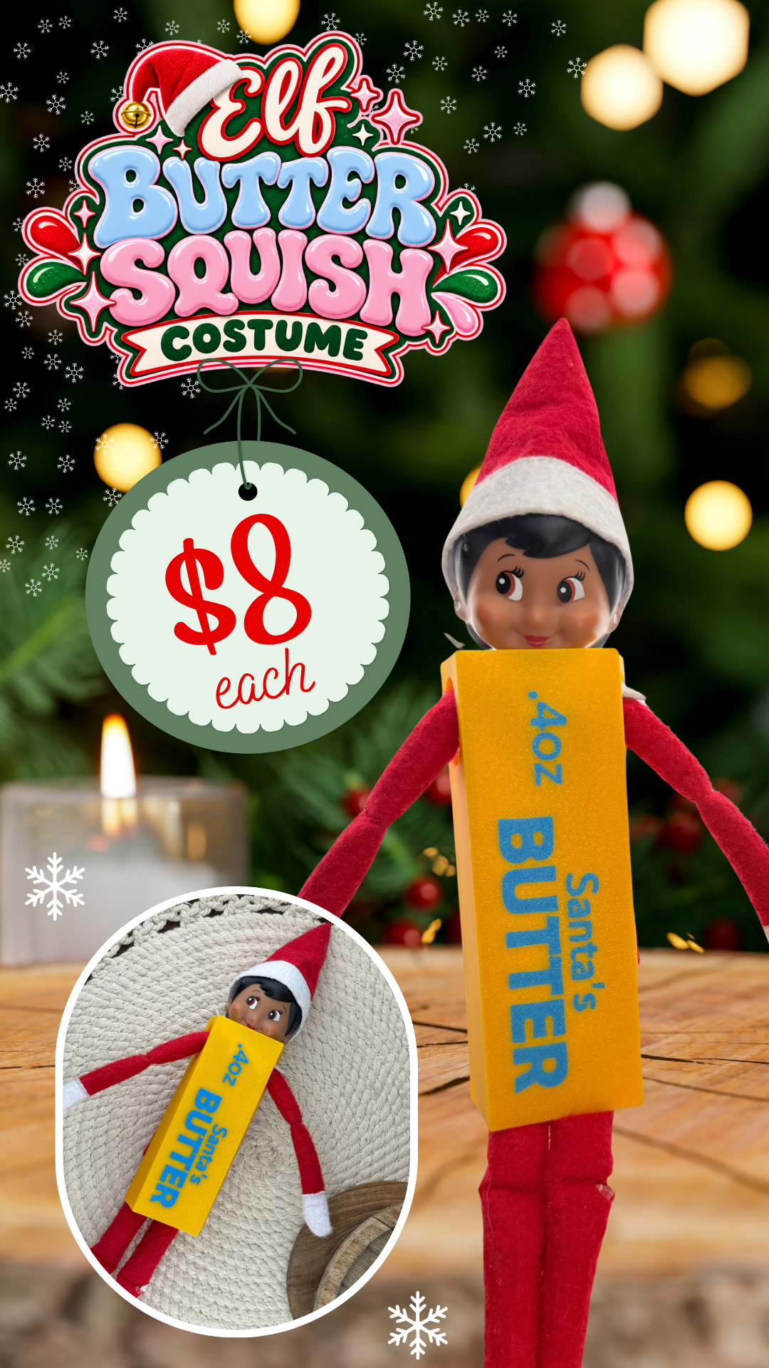 Elf Butter Squishy costume