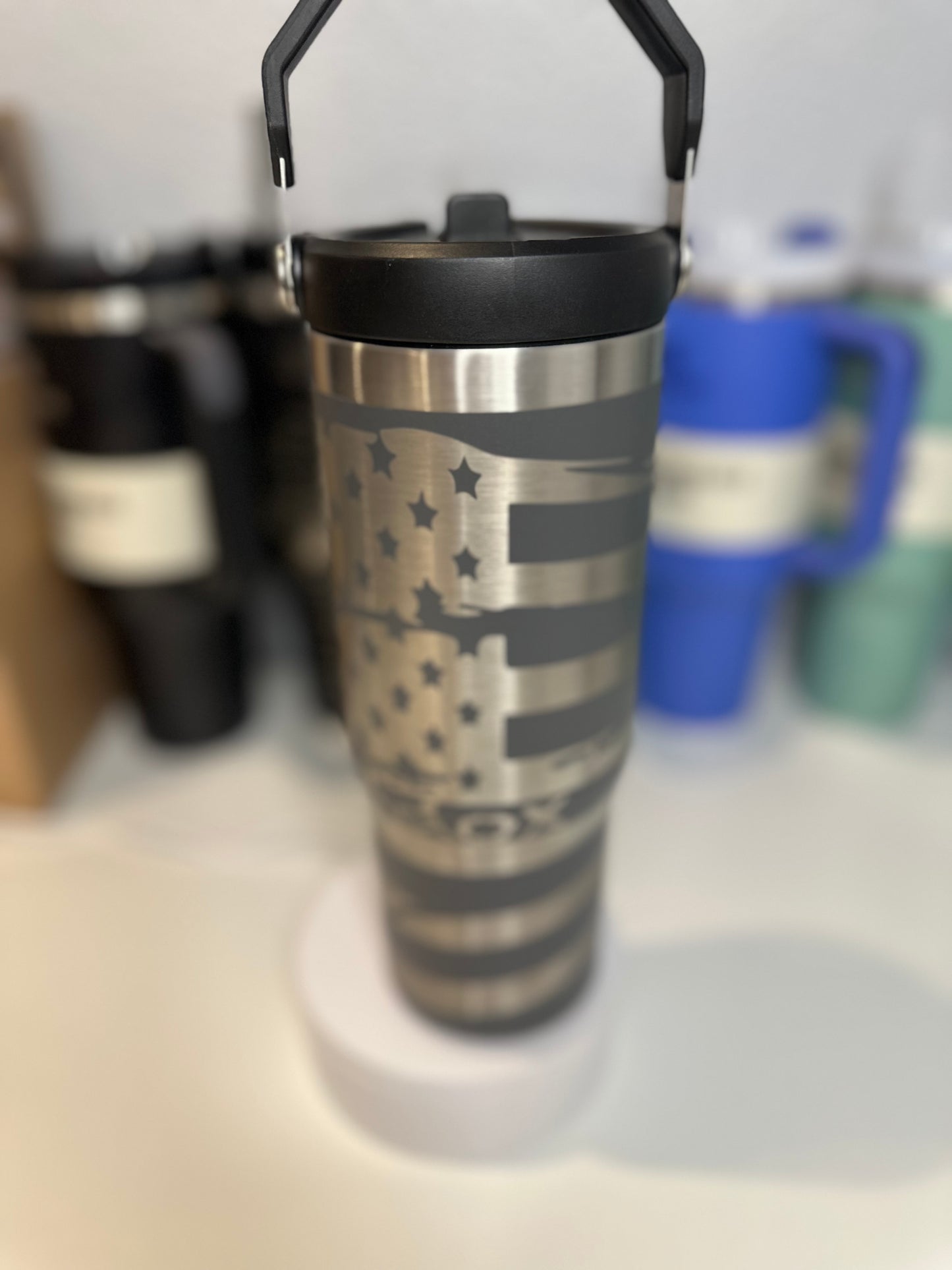 Custom Tumbler Engraving