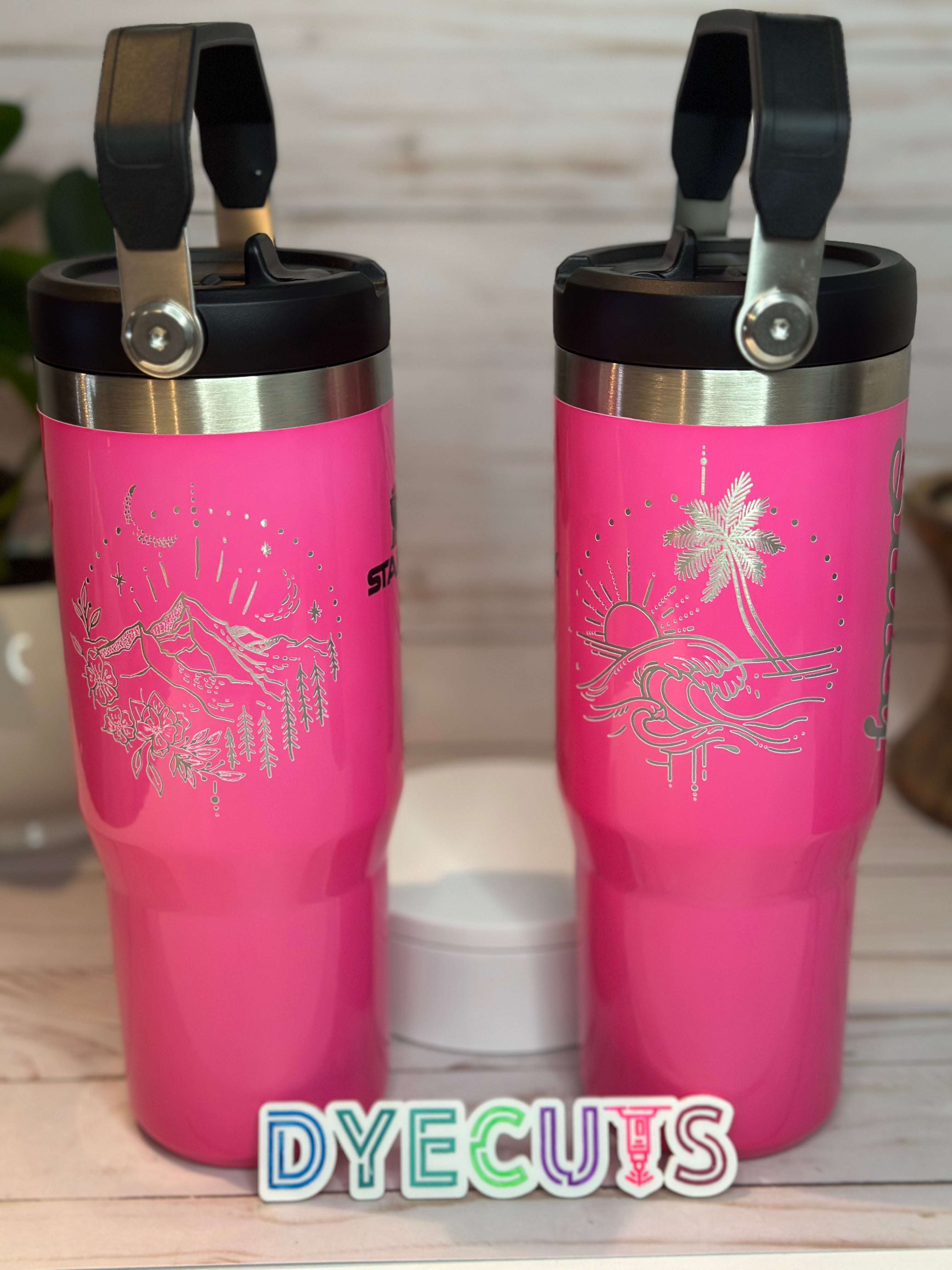 1/4 Side Tumbler Engrave