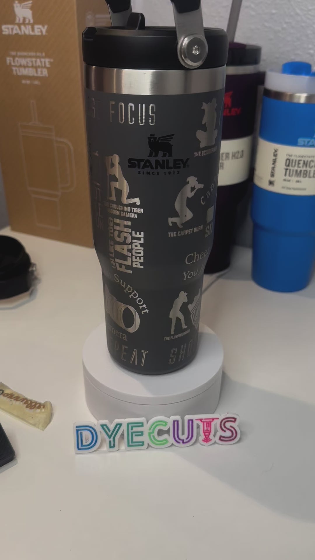 Chill & Sip: Custom 30oz Stanley ICEFLOW Tumbler